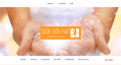 Desktop Screenshot of lutinfairepart.com